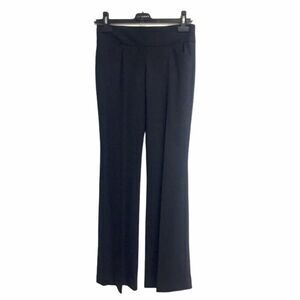 THEORY Wool Stretch Flare Dress Pants Black 00